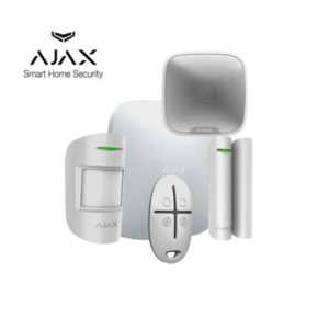 KIT ALARME SANS FILS AJAX HUB1 ( Contact ,Detecteur IR , Télécommande et Sirène externe )
