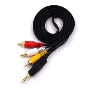 Câble JACK vers 3 RCA 1.5M